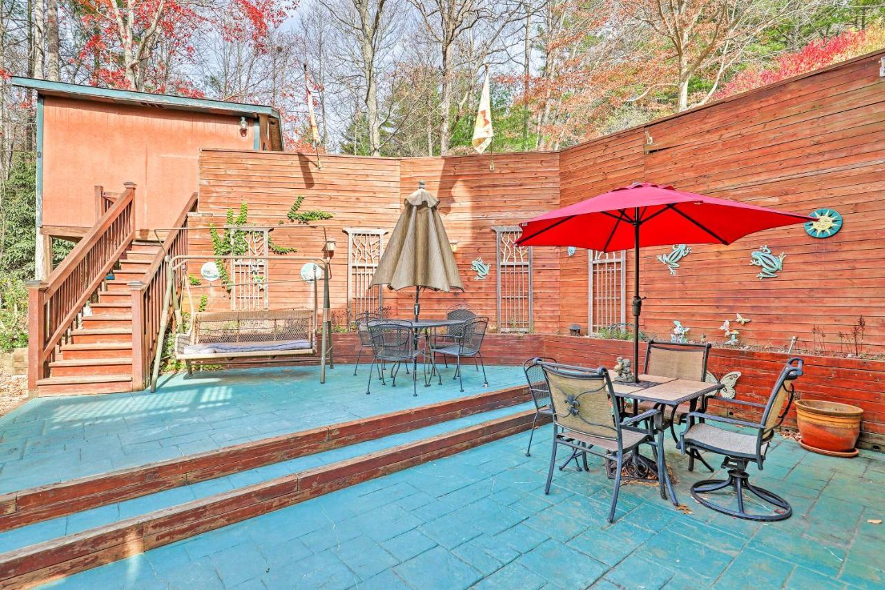 Asheville Mountain Getaway With Patio And Koi Pond! Экстерьер фото