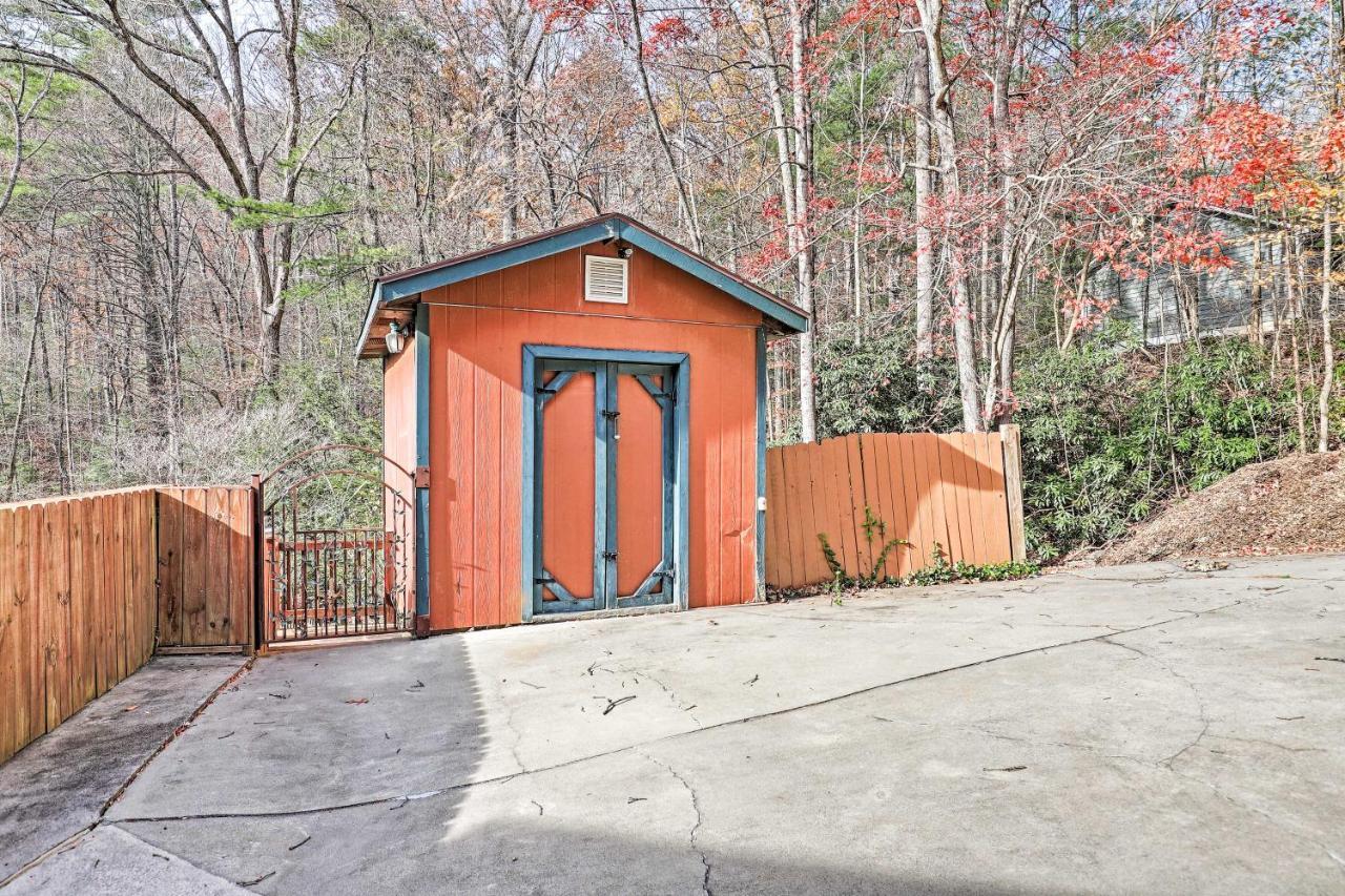 Asheville Mountain Getaway With Patio And Koi Pond! Экстерьер фото